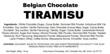 Andy Anand Sabroso chocolate belga Tiramisú - 1 libra