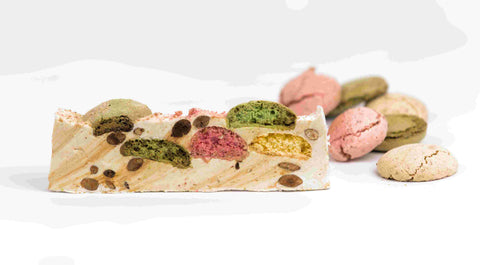 Andy Anand Deliciously Divine Chunks of Macarons Turron Nougats with Wildflower Honey (7 Oz)