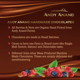 Caramelos dulces de chocolate negro y leche de coco Andy Anand