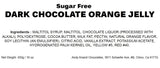 Andy Anand Sugar Free Dark Chocolate Orange Jelly 1 lbs, "Chocolicious Joy: Elevate Your Senses"