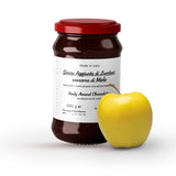 Andy Anand Sugar Free Apple Hand Made Jams, One Ingredient Made in Italy, 380 Grams, No sugar Added, Decadent & Delicious