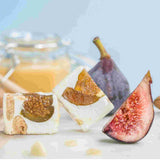 Andy Anand Soft Nougat with Chunks of Figs, Soft Brittle, Turron - Gluten Free - Taste in Every Bite - 7 Oz