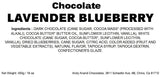 Andy Anand  Lavender Blueberry Chocolate, Amazing-Delicious-Decadent Gift Boxed (1 lbs)
