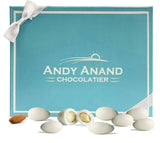 Andy Anand White Chocolate California Almonds 1 lbs, Decadent Treats to Satisfy Your Cravings